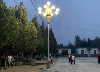 農村廣場亮化中華燈